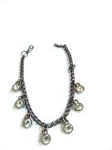 PULSEIRA COM PINGENTES EM STRASS COD. 0042
