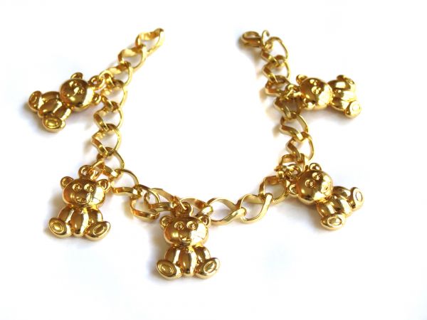 PULSEIRA COM PINGENTES DE URSINHO