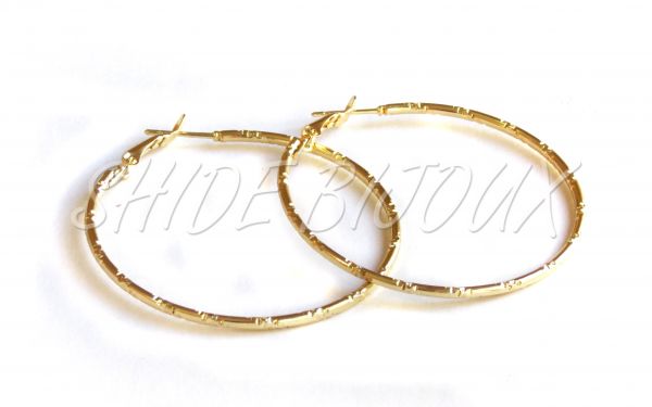BRINCO ARGOLA DOURADA COD.008